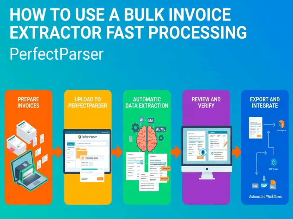 How to Use a Bulk Invoice Extractor for Fast Processing
