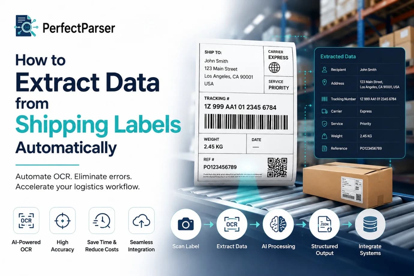 How to Extract Data from Shipping Labels Automatically