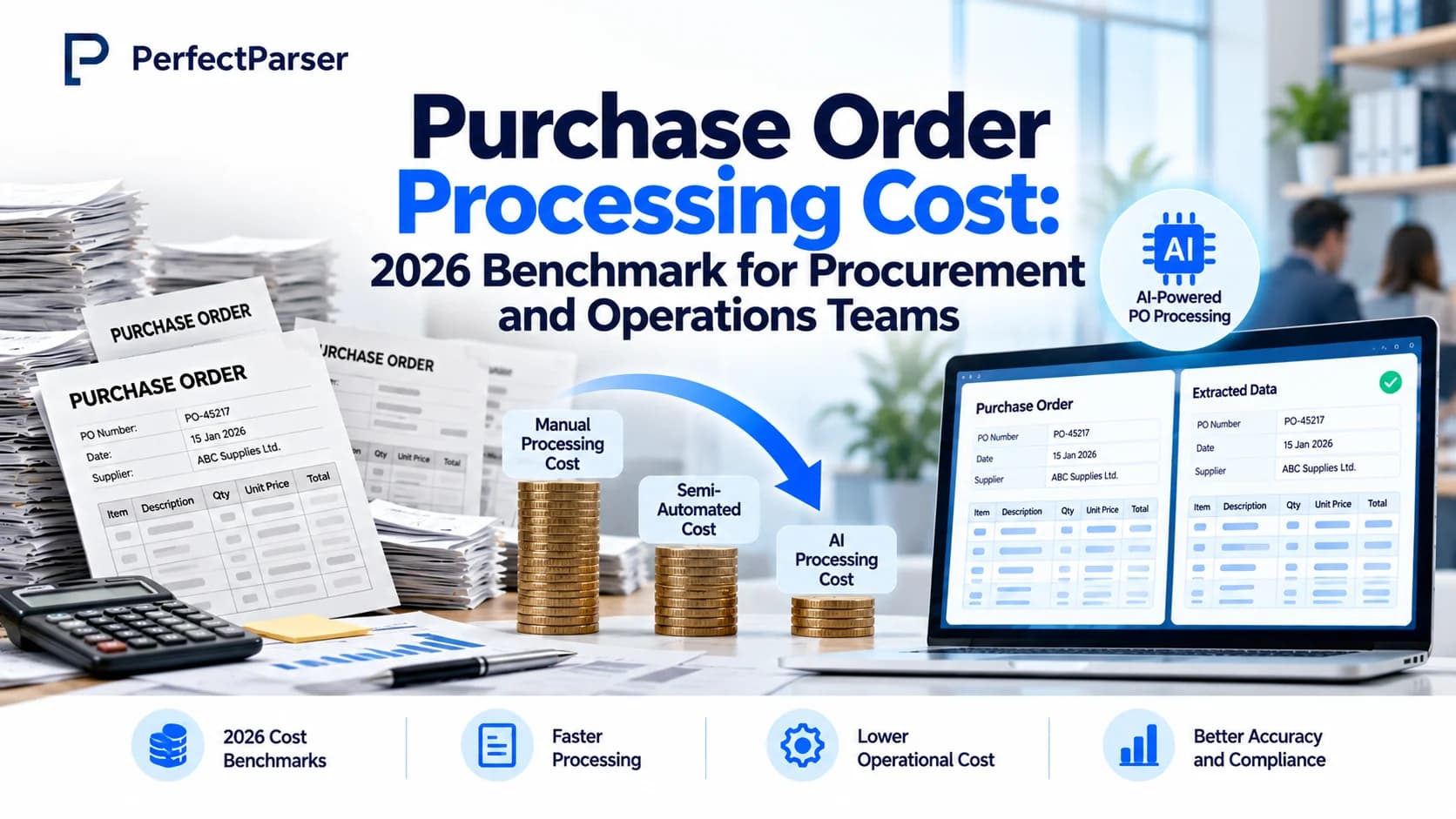 Purchase Order Processing Cost: 2026 Benchmark for Procurement and Operations Teams