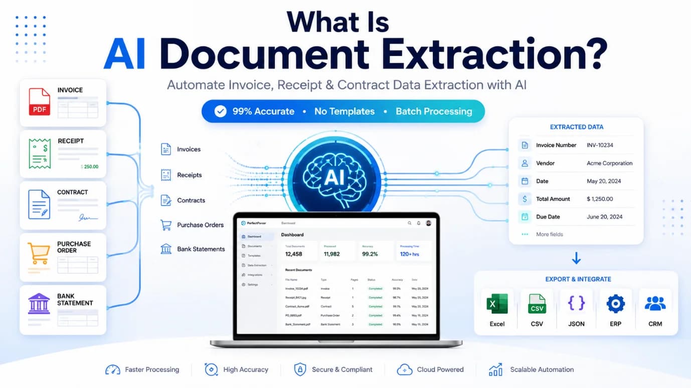 AI Document Extraction: How It Works & Key Benefits