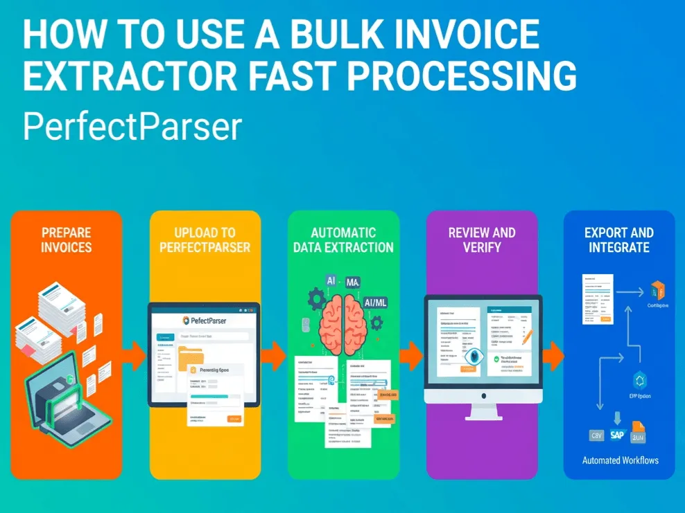 How to Use a Bulk Invoice Extractor for Fast Processing